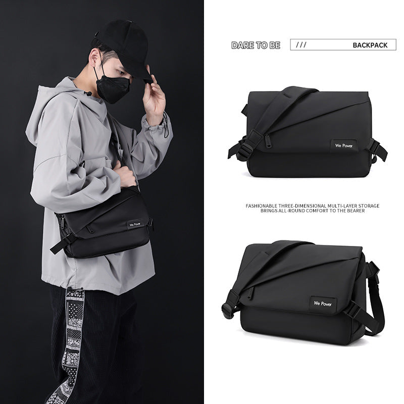 Sling Crossbody Chest Bag: Slim Anti-Theft Cross Body Bag Over Shoulder Backpack Stealth Side Pack Man Woman-0