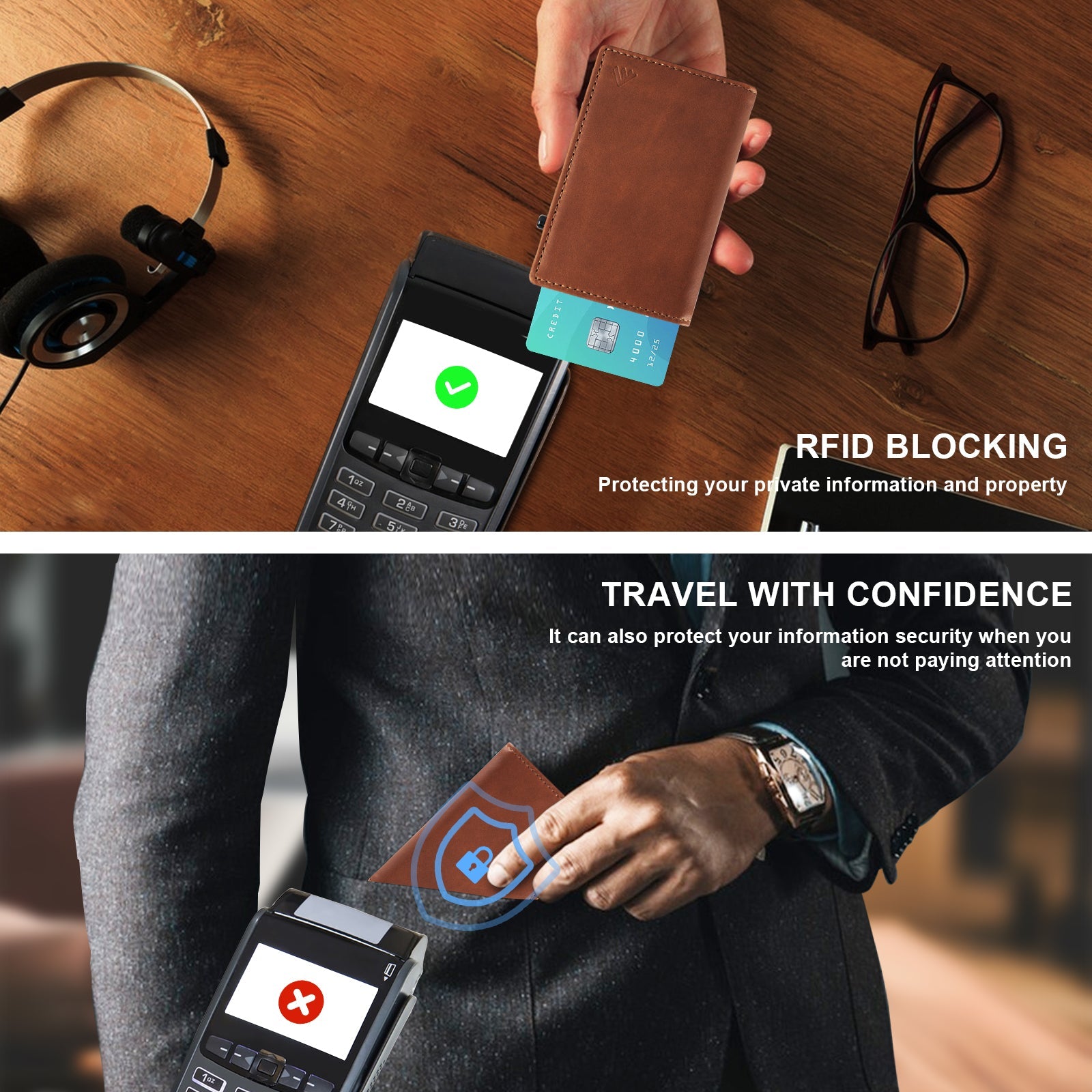 TOYFID Aluminum Wallet